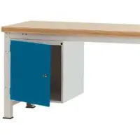 Manuflex Gehäuse-Unterbau, für Werkbank Profi Tiefe 700 mm, brillantblau