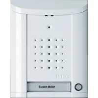 Ritto 1840170 Entravox Türstation Audio, 1 WE, Audio, weiß lackiert