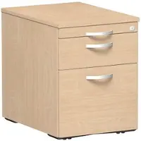 Geramöbel Geramoebel Rollcontainer Speed Office Buche-Nachbildung 430 x 600 x 566 mm