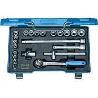 Gedore 30 HMU-3 Steckschlüssel-Satz 3/8" 22-teilig 6-kant 6-22 mm, 6238300