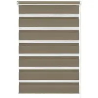 Gardinia EASYFIX Doppelrollo mocca 100 x 150 cm