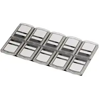Hama 00095985, Polypropylen (PP), Schwarz, Transparent, 142 mm, 74 mm, 4 mm