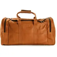 Harold's Leder Reisetasche Country Travelbag Brown dunkelbraun