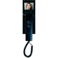 M-E ME Vistadoor Video, 3,5 Zoll, VDV505SS Innenstation mit Hörer schwarz