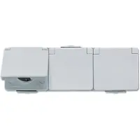JUNG SCHUKO-Steckdose 3-fach 623 W 623W