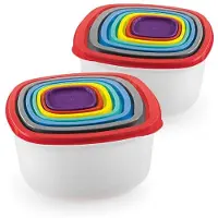 DS Produkte GOURMETmaxx Frischhaltedosen 28-tlg. mehrfarbig inkl. Deckel