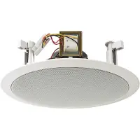 Monacor EDL-28, 1.0 Kanäle, 10 W, 60 - 14000 Hz, Weiß