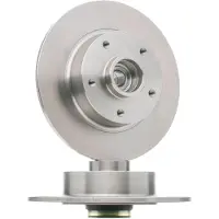 FEBI BILSTEIN Bremsscheibe 38306 hinten, voll, 1 Stück