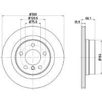 Hella Bremsscheibe PRO 8DD 355 120-971