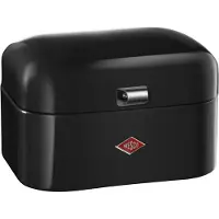 Wesco Brotkasten "Single Grandy", (1 tlg.), Metallscharniere/Gummistopper Deckel+Boden / Lüftungslöcher / Griff