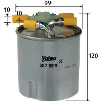 Valeo Kraftstofffilter 587096