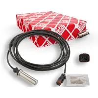 FEBI BILSTEIN Raddrehzahl Sensor für Hinterachse links oder Vorderachse links, 3910 mm Kabellänge
