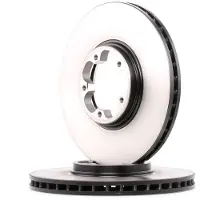 TRW Bremsscheibe DF4216 vorne, belüftet, 1 Stück