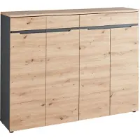 Voleo XL-Schuhschrank DETROIT - B/H/T ca. 160.00x124.00x38.00