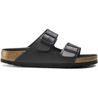 Birkenstock Herren 1019069_40 Slides, Black, EU Schmal