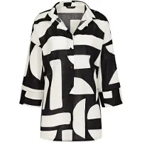 Triumph Hemd Summer 10222569 Schwarz Oversize