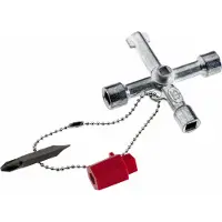 Cimco Tavlenøgle, firkant 5, 6 og 7-8 mm trekant 7-8 mm, rund m/vinge 5 mm bits 1,0x7,0 mm og PH2