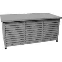 Leco , Kissenbox "Vintage", dunkelgrau