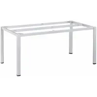 Kettler Tischgestell CUBIC 160 x 95 cm, Aluminium Silber