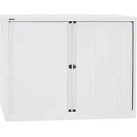 Bisley Rollladenschrank EuroTambour Verkehrsweiß 1.200 x 430 x 1.030 mm