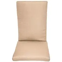 Zebra Technologies Zebra Sitz- und Rückenkissen Loomus , beige , Maße (cm): B: 48 H: 5