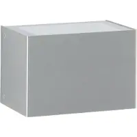 Albert Up- & downlighter Squad Square M 15 cm edelstahl