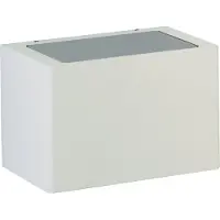 Albert 686367 Wandleuchte Typ Nr. 6367 - 2-seitig - Farbe: weiß, 2-seitig, mit 2 x LED 5, 8 W, je 430 lm