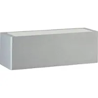 Albert 696368 Wandleuchte Typ Nr. 6368 - 2-seitig - Farbe: Silber, 2-seitig, mit 2 x LED 7, 8 W, je 580 lm