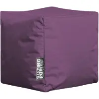 Sitting Bull Cube Scuba 40 x 40 x 40 cm, Aubergine 40x40x40cm