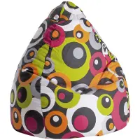 Magma Heimtex Sitting Point BeanBag Malibu XL 70 x 110 cm, Orange 70x110cm