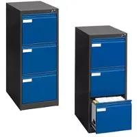 Californian Products CP Hängeregistraturschrank A4 blau, 43.3x104.5 cm