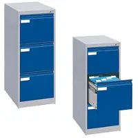 Californian Products CP Hängeregistraturschrank A4 blau, 43.3x104.5x59 cm