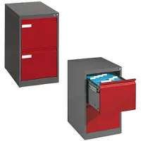 Californian Products CP Hängeregistraturschrank A4 rot, 43.3x73.3 cm