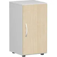Geramöbel Aktenschrank Flex, aus Holz, 40 x 75,2 x 42 cm (B/H/T), ahorn / lichtgrau