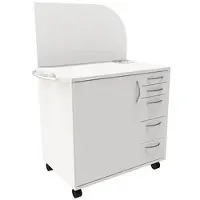 Fm Büromöbel Technikwagen »Sidney« weiß, 110x150x64.2 cm
