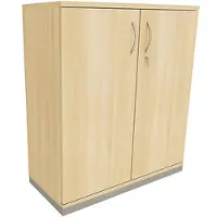 Fm Büromöbel Aktenschrank abschließbar für 3 Ordnerhöhen Breite 100 cm »Sidney« königsahorn, 100x113.3x44.2 cm