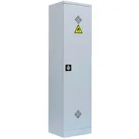 LÜLLMANN Umweltschrank 566240, lichtgrau, 50 x 195 x 42,2cm, 4 Wannenböden