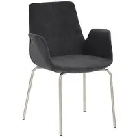 Mayer Sitzmöbel Besucherstuhl »myHELIOS« 4-Fuß-Gestell chrom grau, 48 cm