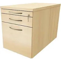 Fm Büromöbel Rollcontainer mit Hängeregister Tiefe 80 cm »Sidney« einheitliches Dekor königsahorn, 43.4x54x80 cm