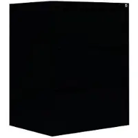LÜLLMANN Hängeregisterschrank 561329, 2-bahnig, 3 Schübe, schwarz
