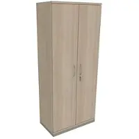 Fm Büromöbel Aktenschrank abschließbar für 5 Ordnerhöhen Breite 80 cm »Sidney« braun, 80x186.9x44.2 cm