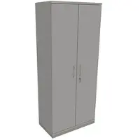 Fm Büromöbel Aktenschrank abschließbar für 5 Ordnerhöhen Breite 80 cm »Sidney« grau, 80x186.9x44.2 cm