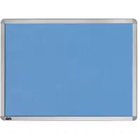 Dots Textil-Pinnwand 90 x 60 cm blau