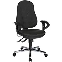 Topstar Bürostuhl Support SY, 8559U G22, anthrazit, Stoff, belastbar bis 110 kg