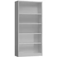 Steelboxx ClassiX Aktenregal, 5 OH, 1945 x 920 x 420 mm, lichtgrau