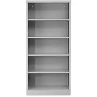 Gürkan Stahlregal 195 x 92 cm grau