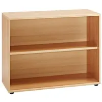 MÖBELPARTNER Aufsatzregal braun, 100x76x39.5 cm