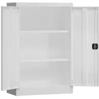 Classix Aktenschrank X-530297, aus Metall, abschließbar, 80 x 120 x 38 cm (B/H/T), weiß
