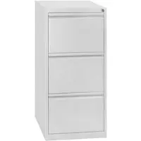 Gürkan Hängeregistraturschrank 3 Schübe 1-bahnig grau, 40x101x62 cm