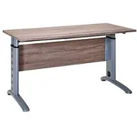 MÖBELPARTNER Schreibtisch »Rom« 140 cm braun, 140x82 cm
